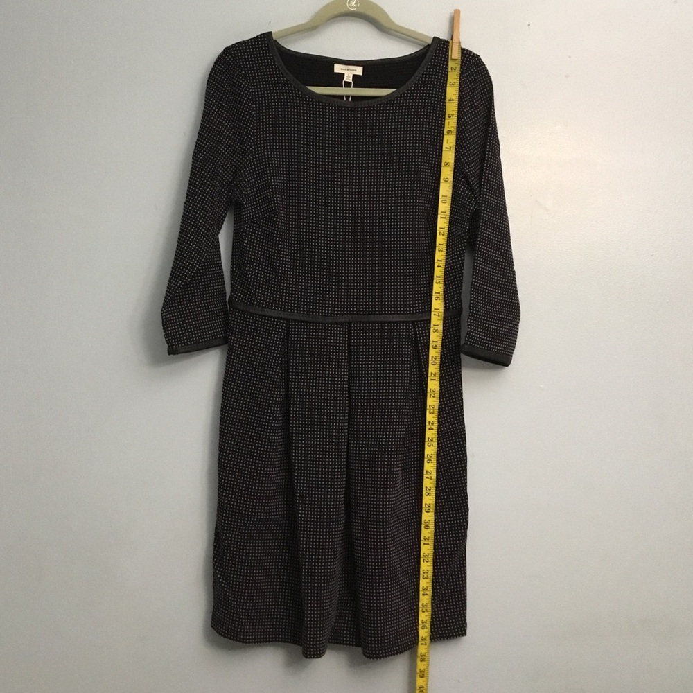 Max Studio Black and White Long Sleeve Dress - Picture 12 of 15